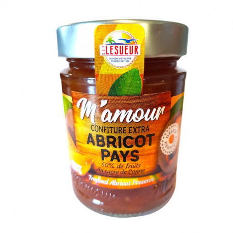 Confiture Abricot Pays 325g - M'amour