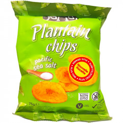 Chips Banane Plantain Salée 75g - Samai