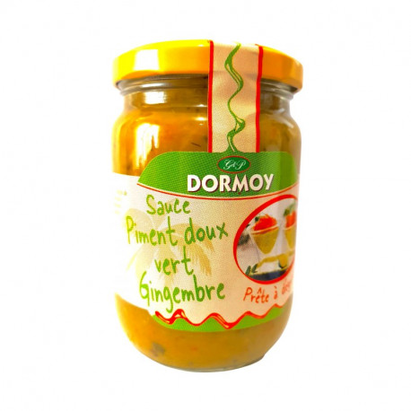Sauce Piment Doux Vert Gingembre 260g - Dormoy