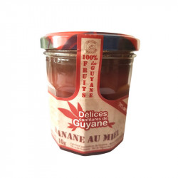 Confiture Banane au Miel 210g - Délices de Guyane