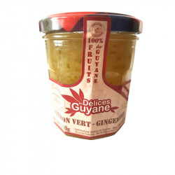 Confiture Citron Gingembre 210g - Délices de Guyane