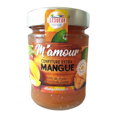 Confiture Mangue 325g - M'amour