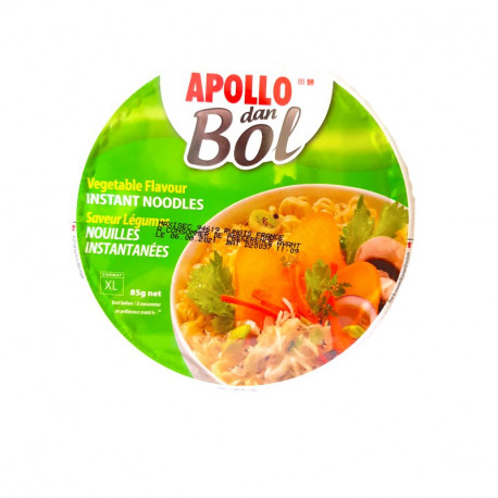 Nouilles Légumes Bol 85g - Apollo