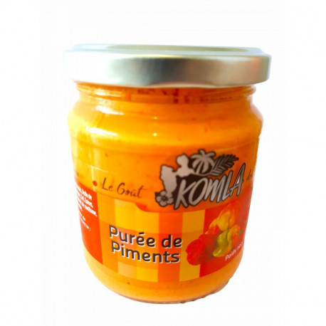 Purée de Piment Antillais 190g - Komla
