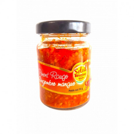 Piment Rouge Gingembre Mangue 90g - Soleil Réunion