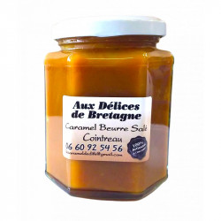 Caramel Beurre Salé au Cointreau 320g