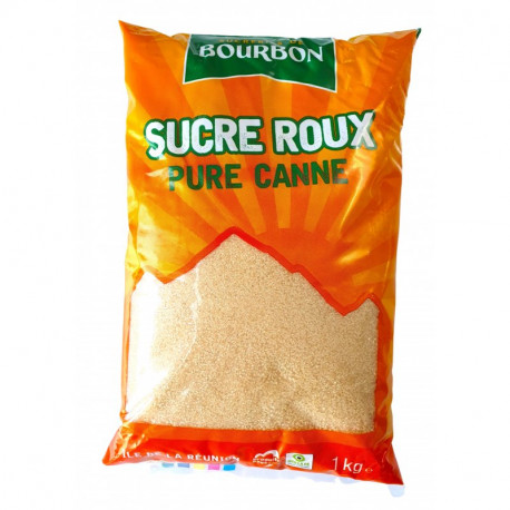 Sucre de canne 1Kg Réunion - Sucreries de Bourbon