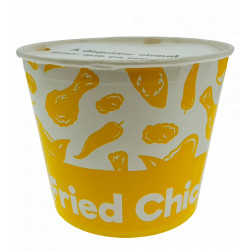 POT CHICKEN BUCKET 85oz + COUV - DISTRAM *180U