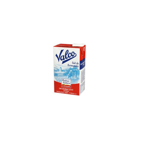 Lait entier valco 6x1l-frais