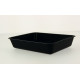 Boîte Bento réutilisable noire 1044ml