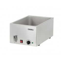 BAIN-MARIE AVEC ROBINET DE VIDANGE GN 1/1