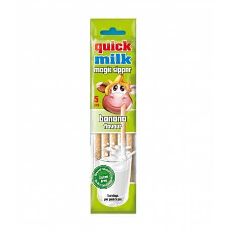 PAILLE MAGIQUE QUICK MILK BANANA *5