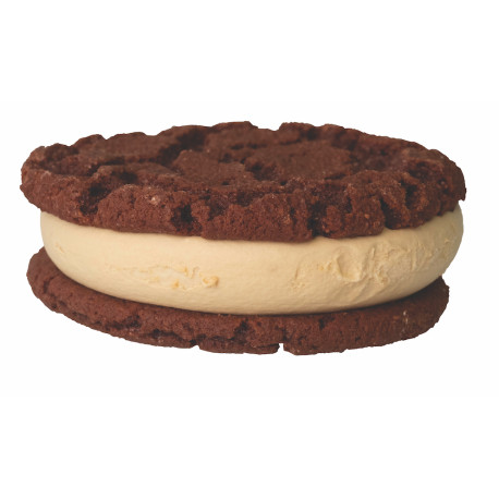 Cookie glacé caramel 120 g par lot de 24