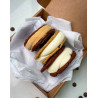 SANDWICH GLACE- VANILLE PEPITE CHOCO BLANC 120GRX24 EMB INDIV -SURGE
