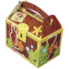 BOITE MENU ENFANT CARTON "TRESOR" 15.2*10*7.7 CM *  250 U