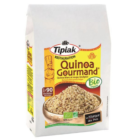 MELANGE QUINOA BOULGOUR BIO TIPIAK- SAC DE 4,5Kg - AMBIANT