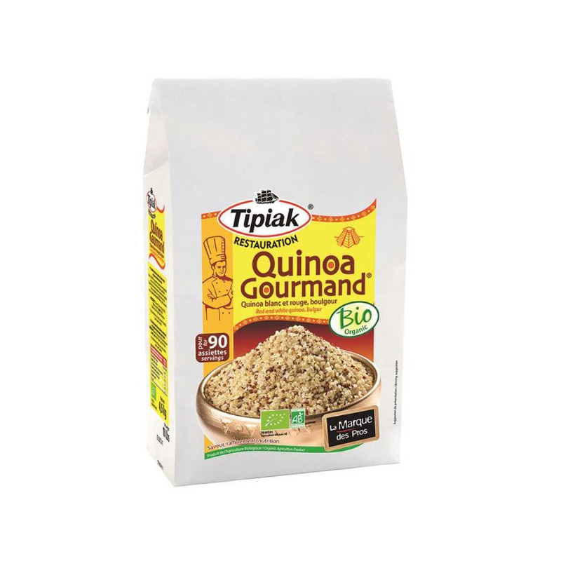 MELANGE QUINOA BOULGOUR BIO TIPIAK- SAC DE 4,5Kg - AMBIANT