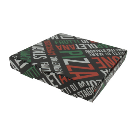 BOITE PIZZA TUTTIGUSTI KB 31x31x4cm * 100 - AMBIANT