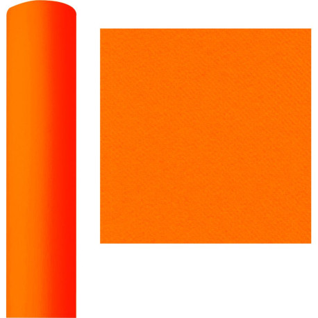 Nappe voie sèche mandarine 1,20 x 25 m