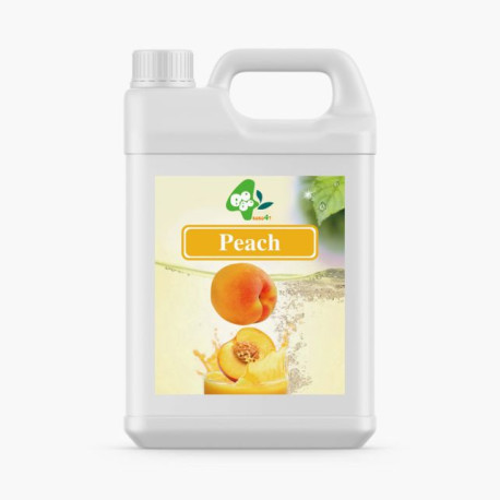 Sirop de pêche pour Bubble Tea 1,9 L