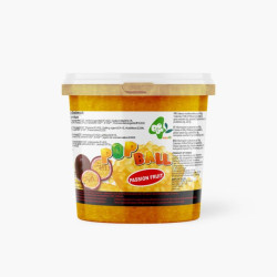 Perles de fruit de la passion pour bubble tea 3,2 kg