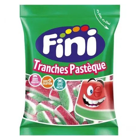 Bonbons tranches de pastèque Fizz halal Fini 90 g