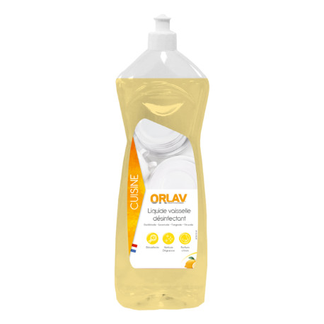 Liquide vaisselle désinfectant et virucide 1L