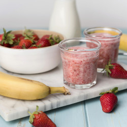Smoothie Ibiza fraise banane surgelé par 15