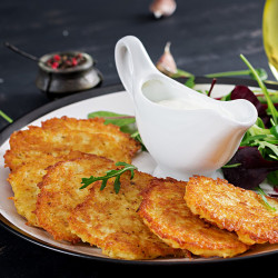 Galettes de pomme de terre surgelées 2,5 kg