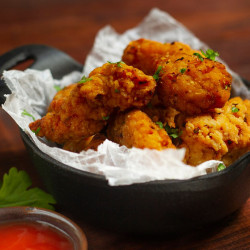 Bouchées de poulet karaage pané halal 1 kg surgelé