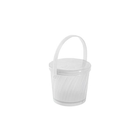Pot à soupe transparent avec anse 355 mL