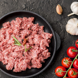 Égrené de bœuf halal surgelé 1 kg