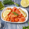 Tranchettes de saumon fumé surgelé 300 g