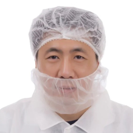 Cache barbe blanc par 1000