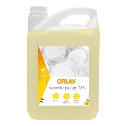 Liquide vaisselle manuelle parfum citron 5L par 4