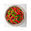 UNITE POIVRONS EN LANIERES FLAMMES  5/7mm 2.5kg
