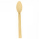 CUILLERE A SOUPE JETABLE EN BAMBOU 17cm X100