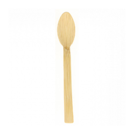 CUILLERE A SOUPE JETABLE EN BAMBOU 17cm X100