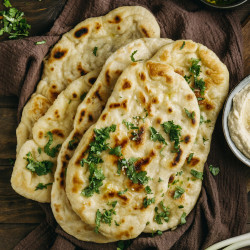 PAIN NAAN 10 CM 50 g * 72U - 4 packs de 18 pièces
