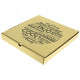 Boîte à pizza carton 33 cm kraft brun par 100