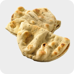 Pain naan plie ovales 60g*40u ( 2 Sacs de 20 Naan)