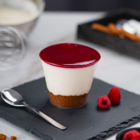 Cheescake framboise 130 g surgelé - par 12