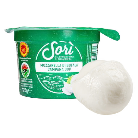 MOZZARELLA DI BUFALA CAMPANA AOP 6 X 125 G - FRAIS