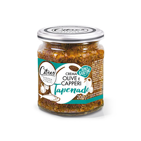 TAPENADE OLIVES ANCHOIS CÂPRES 200 G - SEC