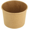 Pot à soupe carton kraft brun 350 ml - par 500