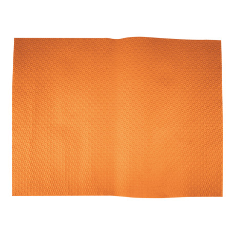 Set de table papier couleur mandarine 300 x 400 mm - par 1000