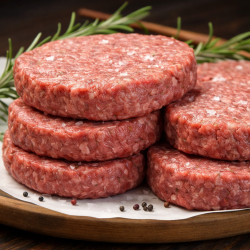 Steak gaufré halal 100g surgelé 4,5 kg - Par 54