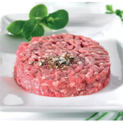 Steak gaufré halal 100g surgelé 4,5 kg - Par 54