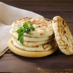 Pain naan rond nature surgelé 50G - (4*18U)
