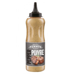 SAUCE POIVRE GM/ SQUEEZE 900ML - YUMMYS - AMBIANT